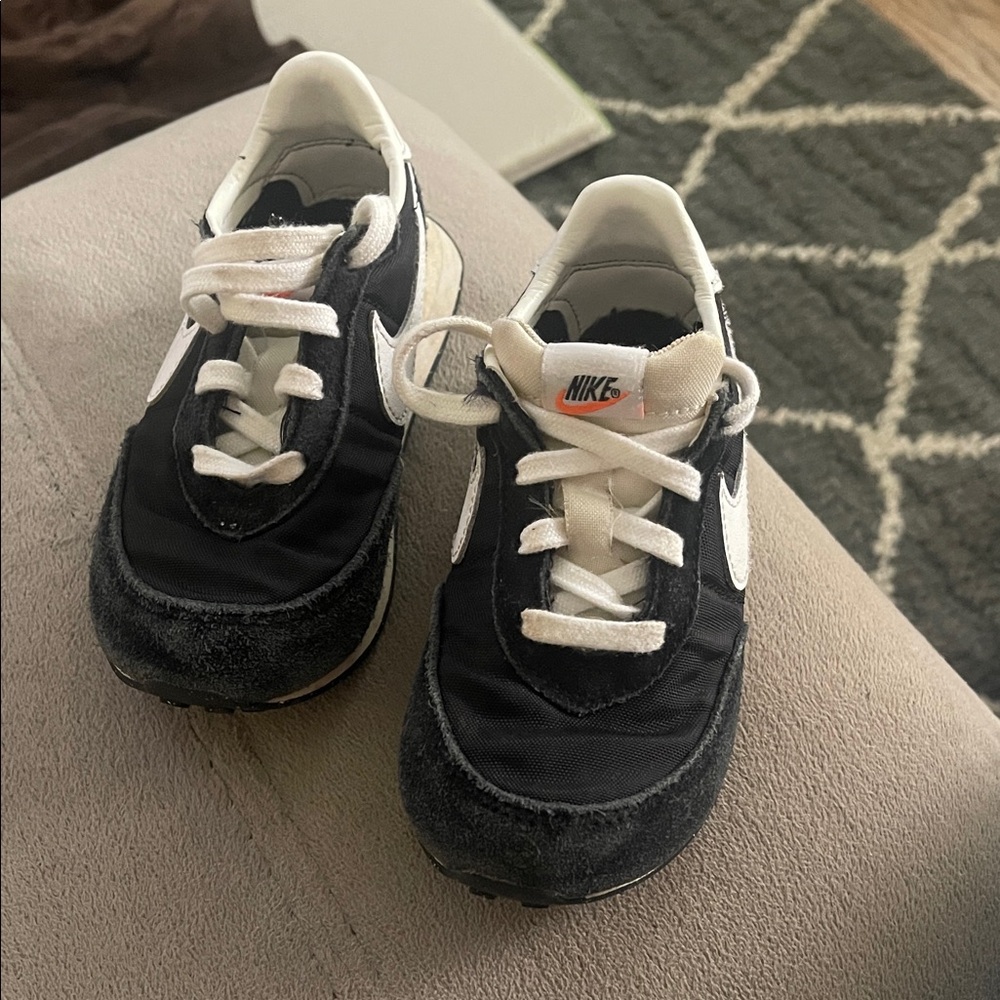 Nike Kids Black and White Sneakers